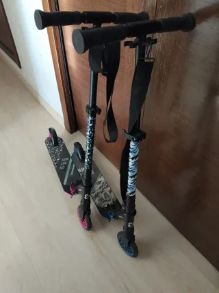 Patinete unisex aluminio regulable hasta 11 años