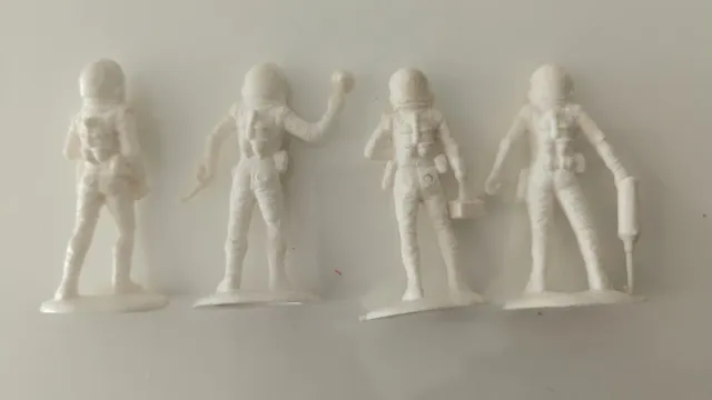4 Soldatini Astronauti Vintage