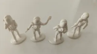 4 Soldatini Astronauti Vintage