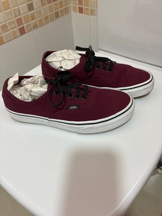 Zapatillas Vans Burdeos Talla 39