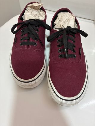 Zapatillas Vans Burdeos Talla 39