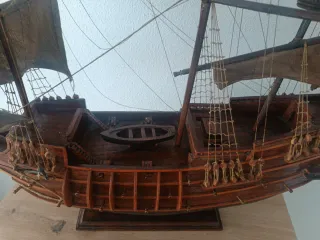 Maqueta Barco Madera