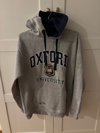 Sudadera Oxford University Gris