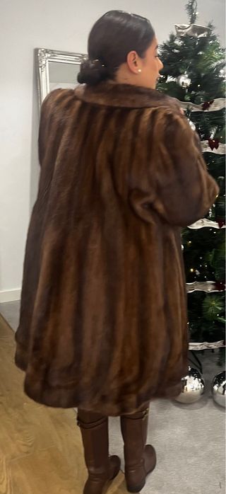 Abrigo de piel