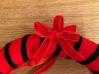 Ghirlanda natalizia fuoriporta artigianale