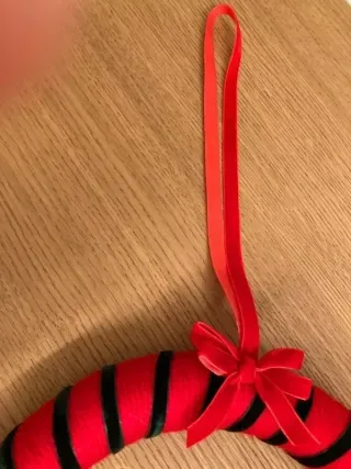 Ghirlanda natalizia fuoriporta artigianale