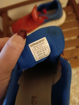 Scarpe Bambino Soprani Rosse