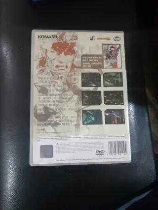 Metal Gear Solid 2 PS2 (PlayStation 2)