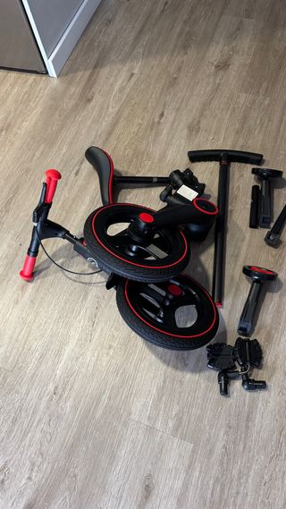 Bicicleta infantil con control parental