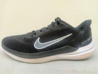 Zapatillas Nike Air Winflo 9 negra, blanca, plata