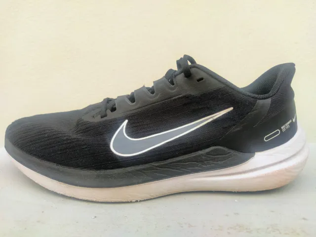 Zapatillas Nike Air Winflo 9 negra, blanca, plata