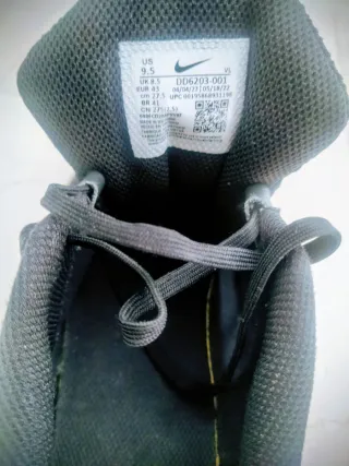 Zapatillas Nike Air Winflo 9 negra, blanca, plata