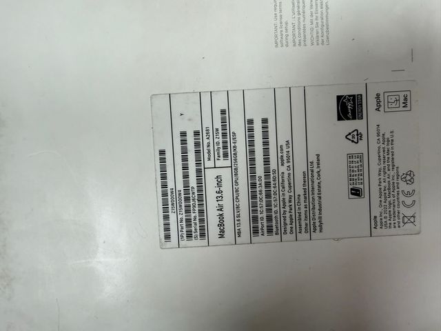 MacBook Air 13 M2 Plata (2023)