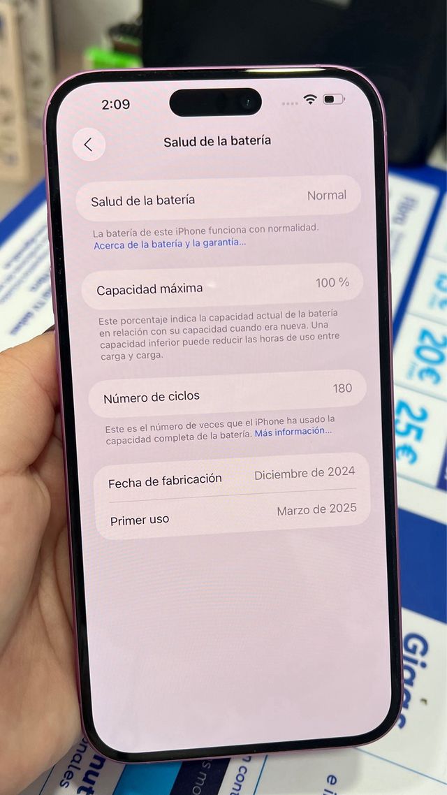IPHONE 16 PLUS 128GB 100% SALUD CON APPLE CARE+
