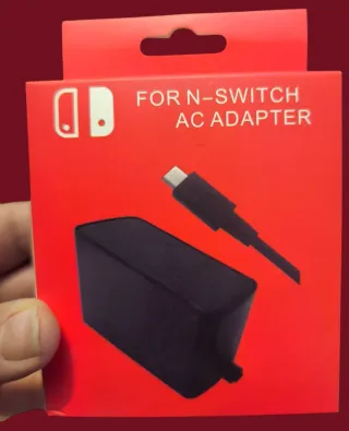 Nintendo switch lite y oled cargador nuevo