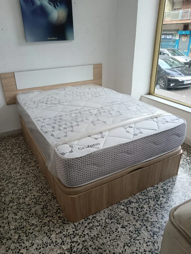 135x190CANAPÉ+COLCHÓN NUEVOS