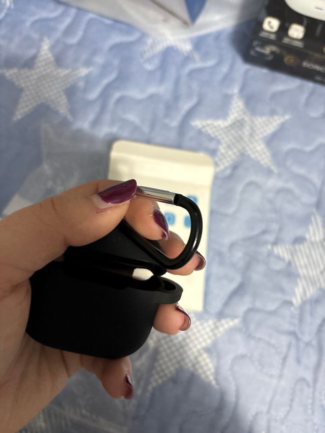 Capa protetora para capacetes preta