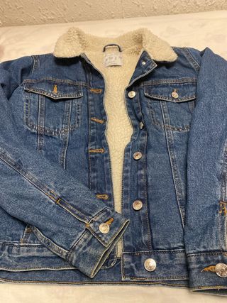 Chaqueta tejana borrego mujer T.34