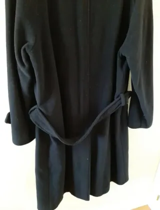 Abrigo Lana y Cachemira Hombre Azul