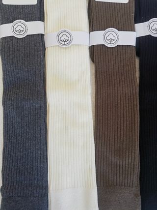 5 Pares Calcetines Algodón Mujer Talla 35-40