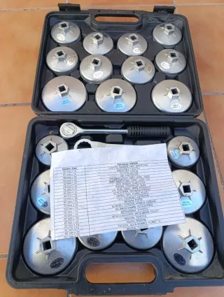 Maletín extractores filtros coche furgoneta