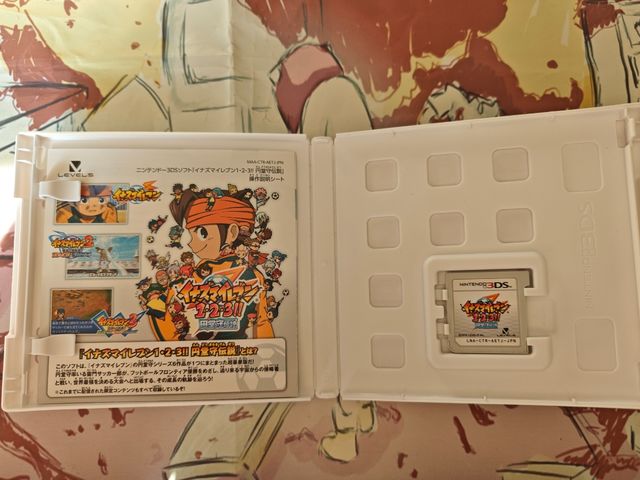 Inazuma Eleven 1•2•3 La leyenda de Mark Evans 3DS