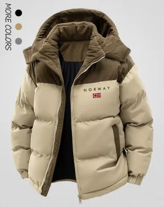 Chaqueta térmica aislada gruesa rellena fibra poli