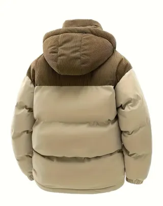 Chaqueta térmica aislada gruesa rellena fibra poli