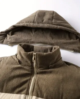 Chaqueta térmica aislada gruesa rellena fibra poli