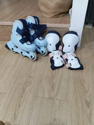 Patines y protecciones infantiles