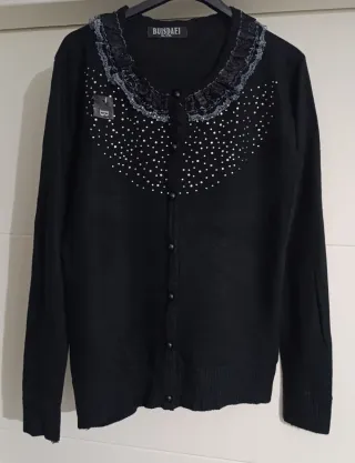 Jersey BUISDAEI negro mujer