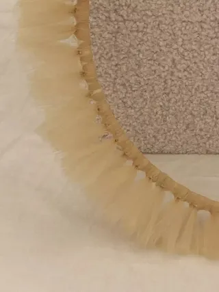 Ghirlanda fuoriporta lavorazione uncinetto