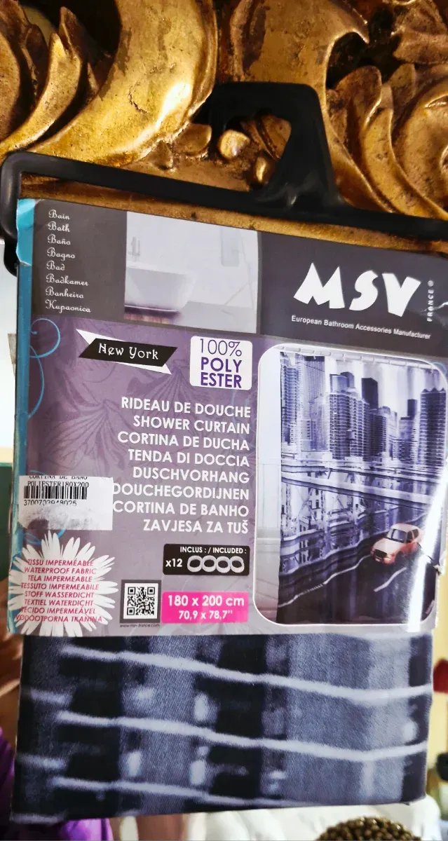 Cortina de Duche New York Skyline