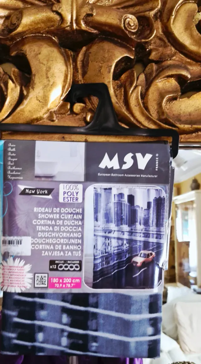 Cortina de Duche New York Skyline