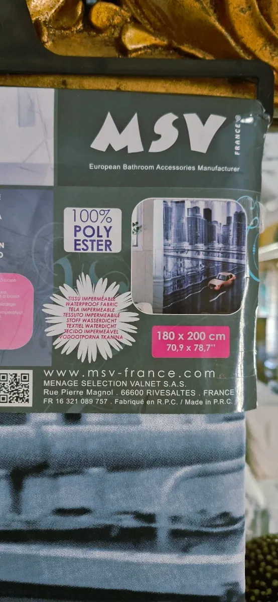 Cortina de Duche New York Skyline