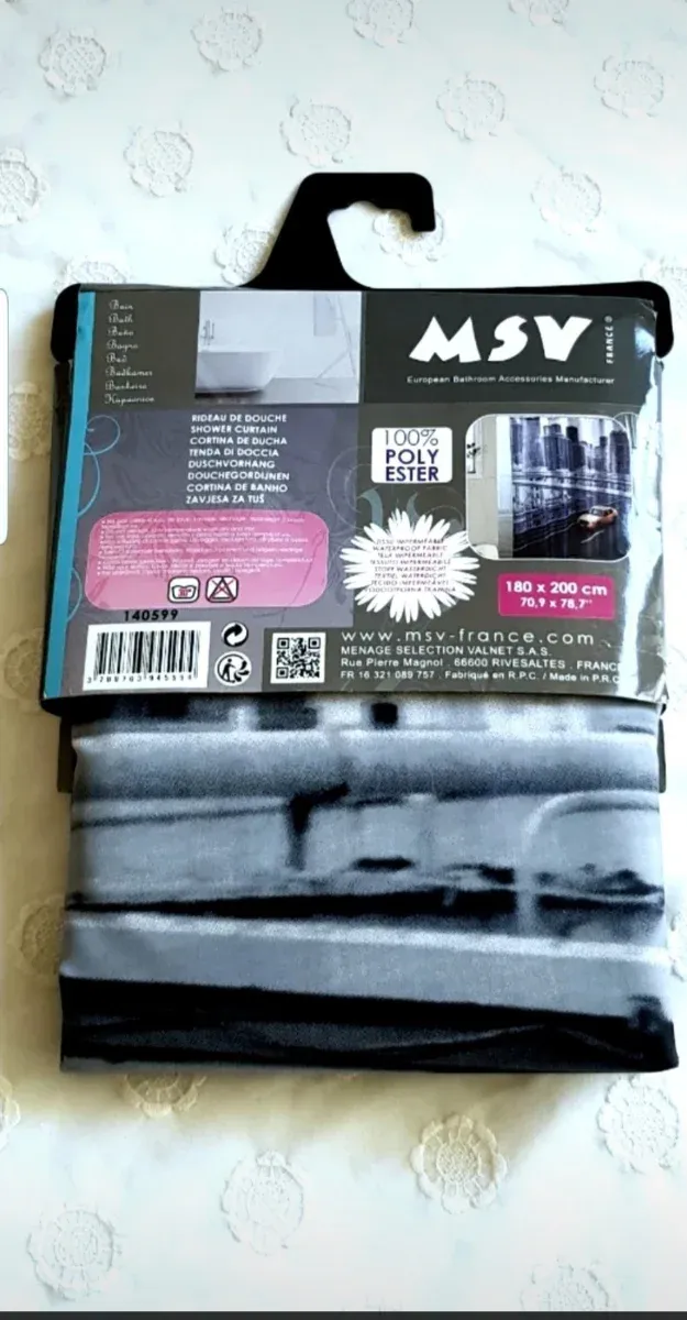 Cortina de Duche New York Skyline