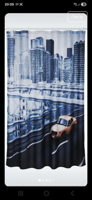 Cortina Ducha New York Skyline