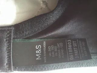 Soutien Marks & Spencer 34D sem aro