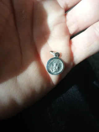 Dos medallas religiosas plata 925