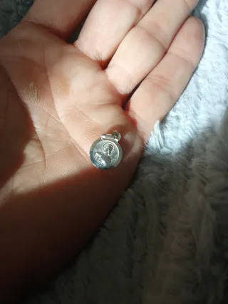 Dos medallas religiosas plata 925