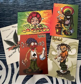 Cinco cartoline PaykoMan