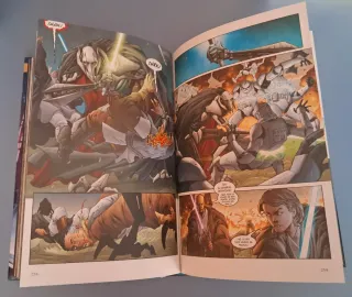 4 COMIC STAR WARS BOBA FETT GUERRAS CLON OBI-WAN