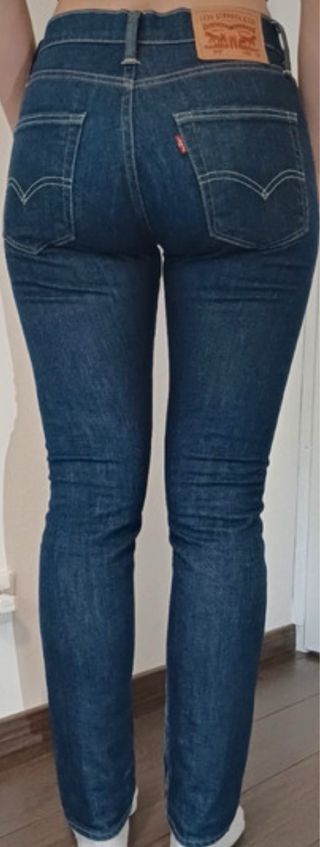 Pantalones Levi's Mujer Azules