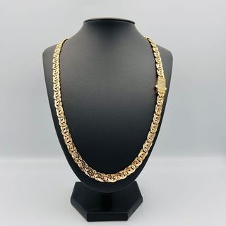 CADENA TIPO CARTIER TIGRE 8MM 18K