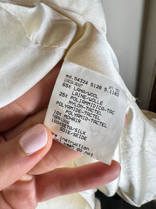 Valentino Giacca Vintage Beige Nera