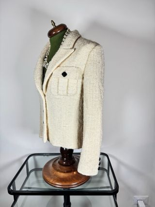 Valentino Giacca Vintage Beige Nera