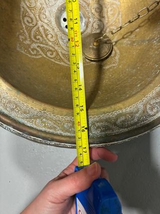 Lavabo Marroquí Bronce Tallado