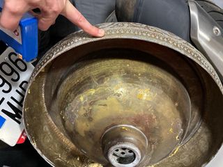 Lavabo Marroquí Bronce Tallado