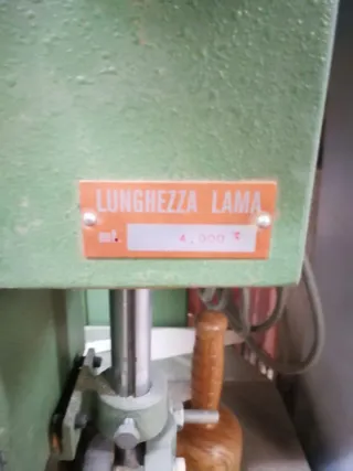 Sierra de cinta lunghezza lama 4000