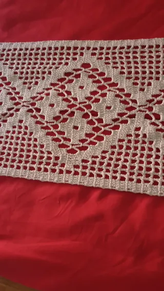 Pano Croché Vintage 23x230cm